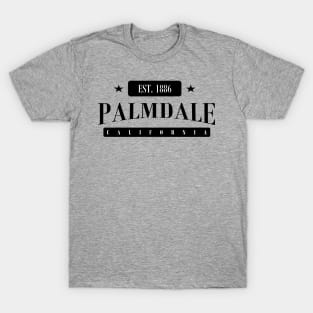 Palmdale EST. 1886 (Standard Black) T-Shirt